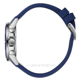 BEVERLY HILLS POLO CLUB BP3730X.399 Multi Function Navy Silicone Strap